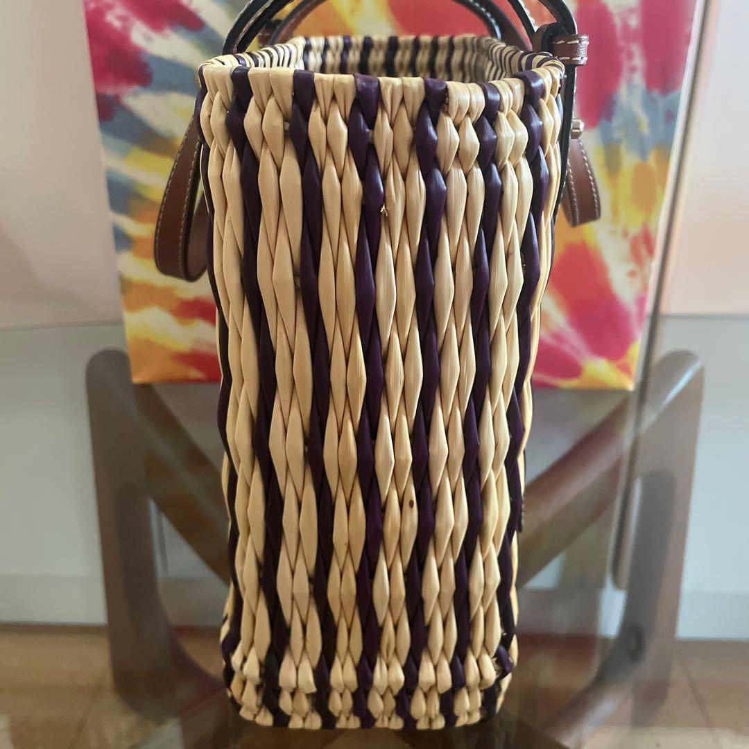 LOEWE☆かごバッグ☆パウラズイビザ☆スクエアバスケットバッグ☆スモール