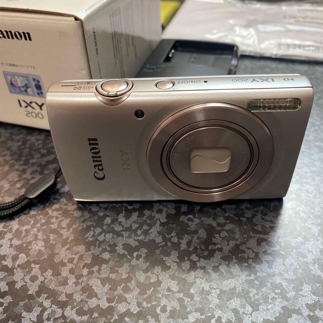 【極美品】Canon IXY 200 シルバー コンパクトデジタルカメラ