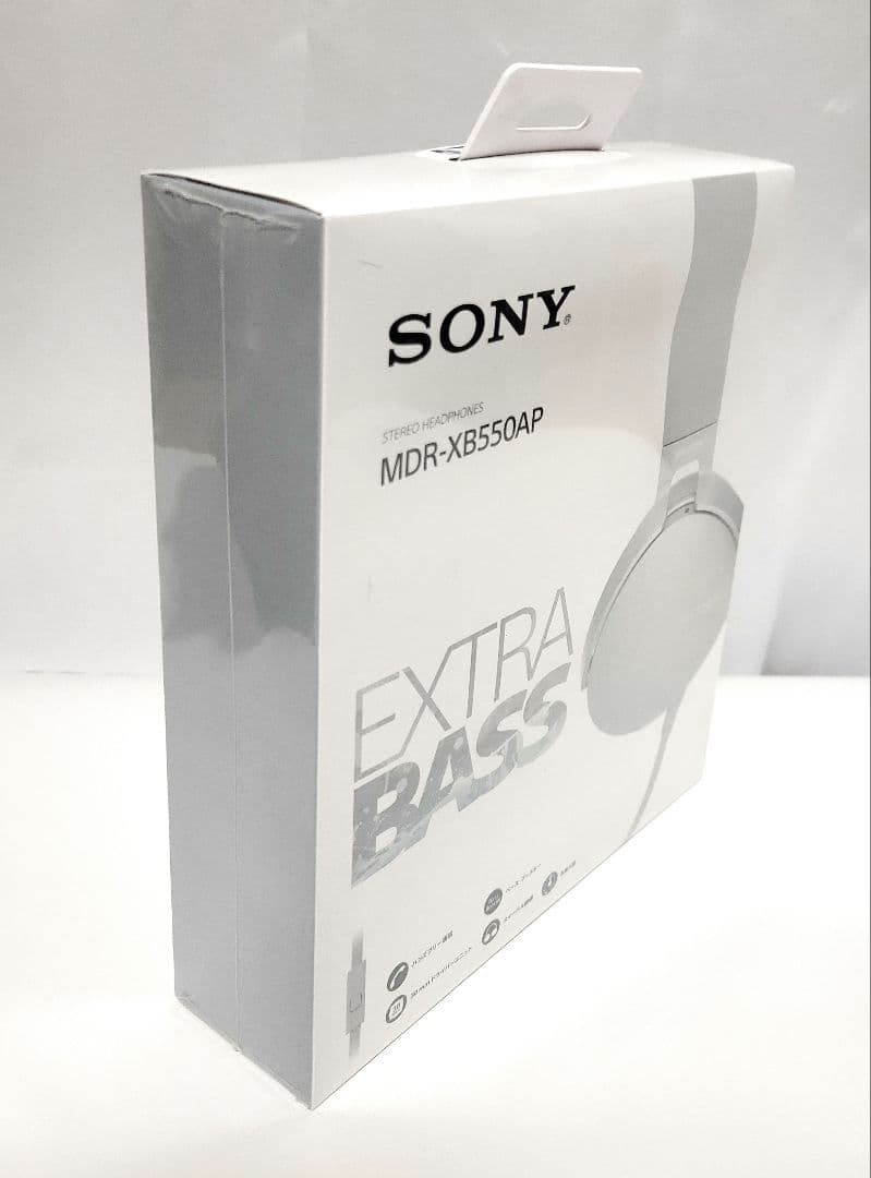 【新品未開封】MDR-XB550AP SONYヘッドホン
