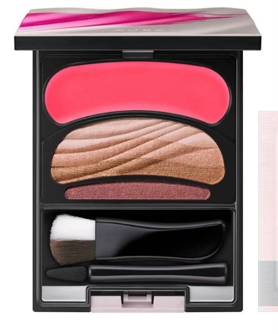 2個セット　花王　オーブ　ブラシひと塗りシャドウ N15 レッド系