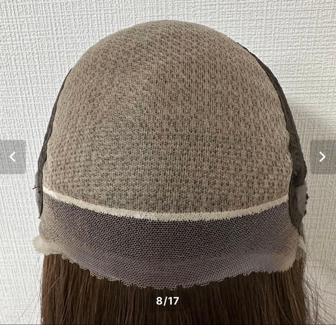 百合子ウィッグ　3Dウィッグ　商品名ゆう　ナチュラルブラウン　Mサイズ