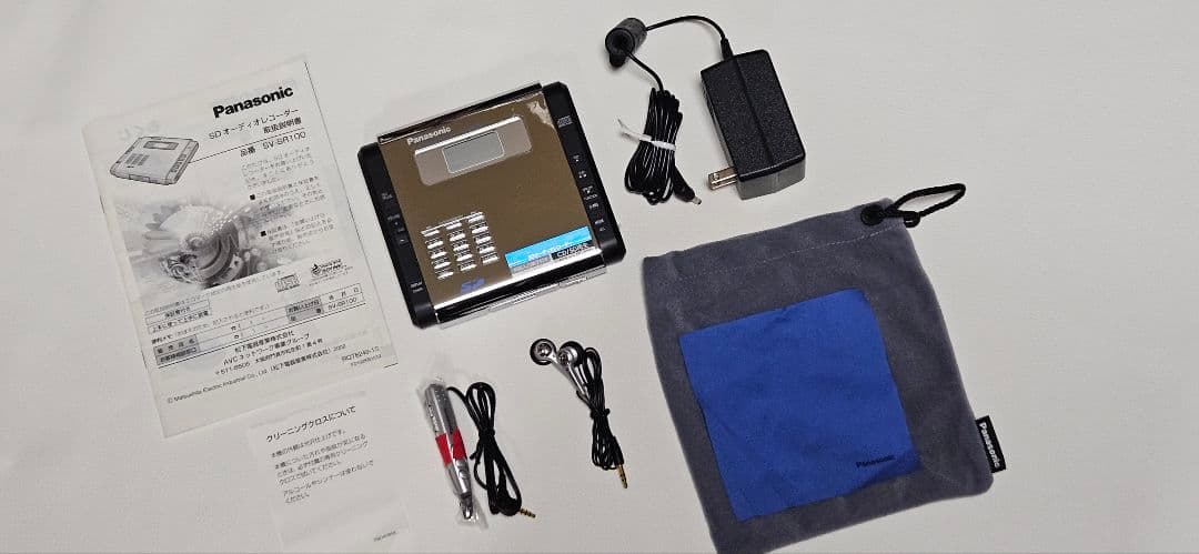 T*O様 Panasonic　SDオーディオレコーダー　ポータブルCDプレイヤー