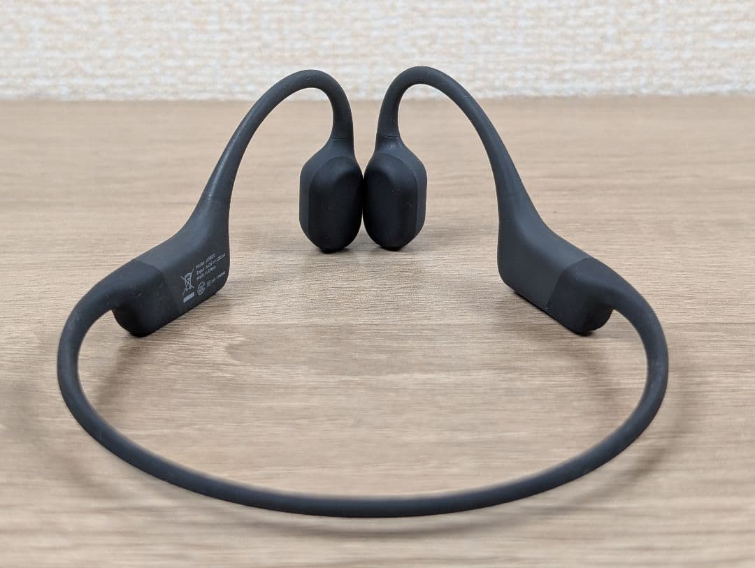 美品・動作良好 SHOKZ AEROPEX 骨伝導イヤホン AS801 ブラック