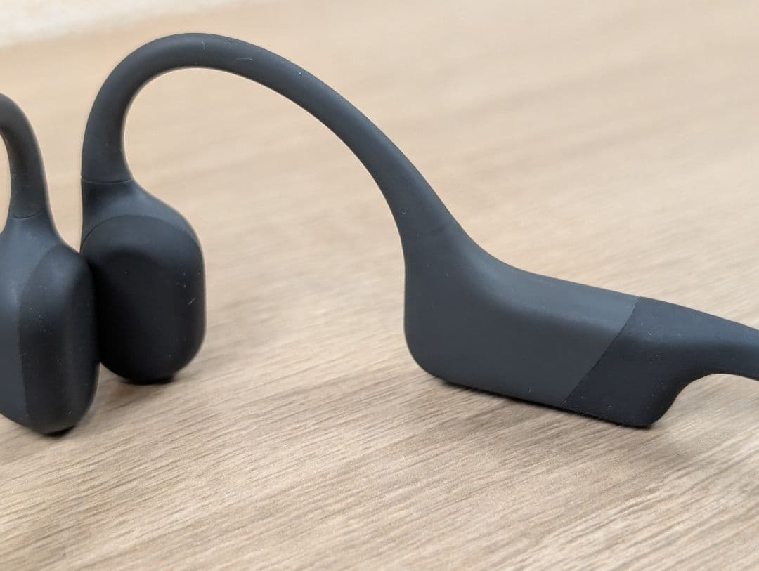 美品・動作良好 SHOKZ AEROPEX 骨伝導イヤホン AS801 ブラック