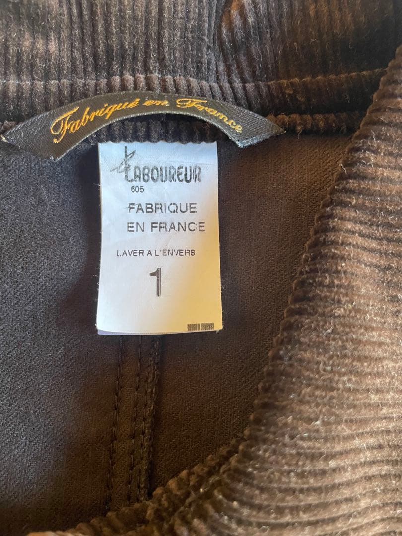 LE LABOUREUR コーデュロイ カバーオール　フランス製
