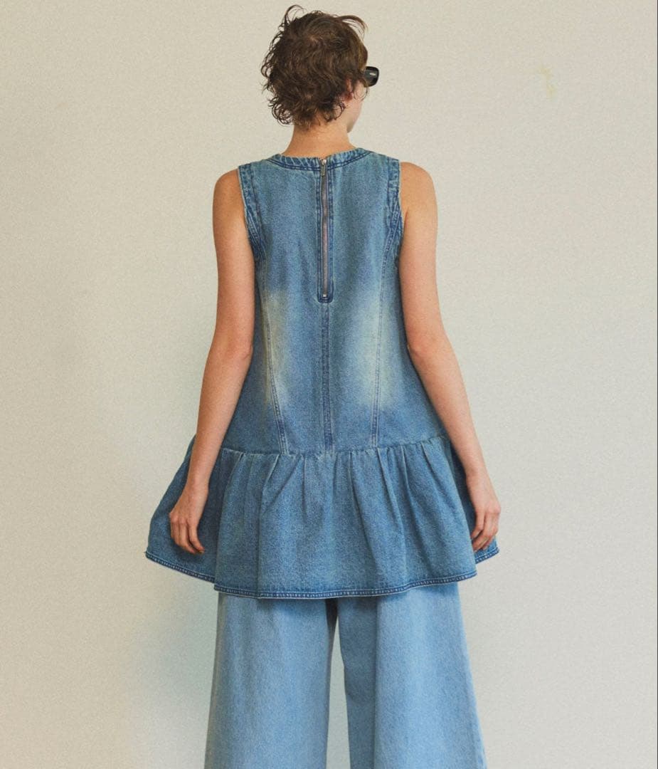 デニムミニワンピース【MAISON SPECIAL/メゾンスペシャル】