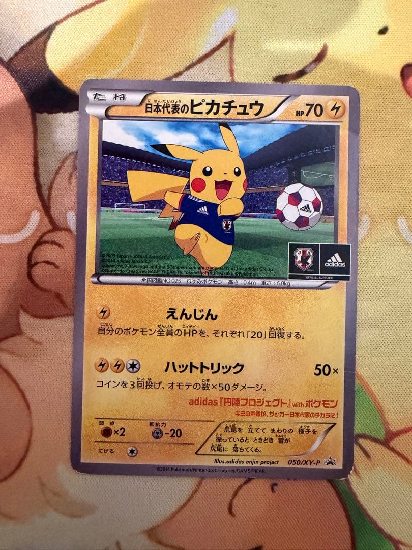 日本代表のピカチュウ：ポケモンNewモン! Book付録 PROMO XYシリ…