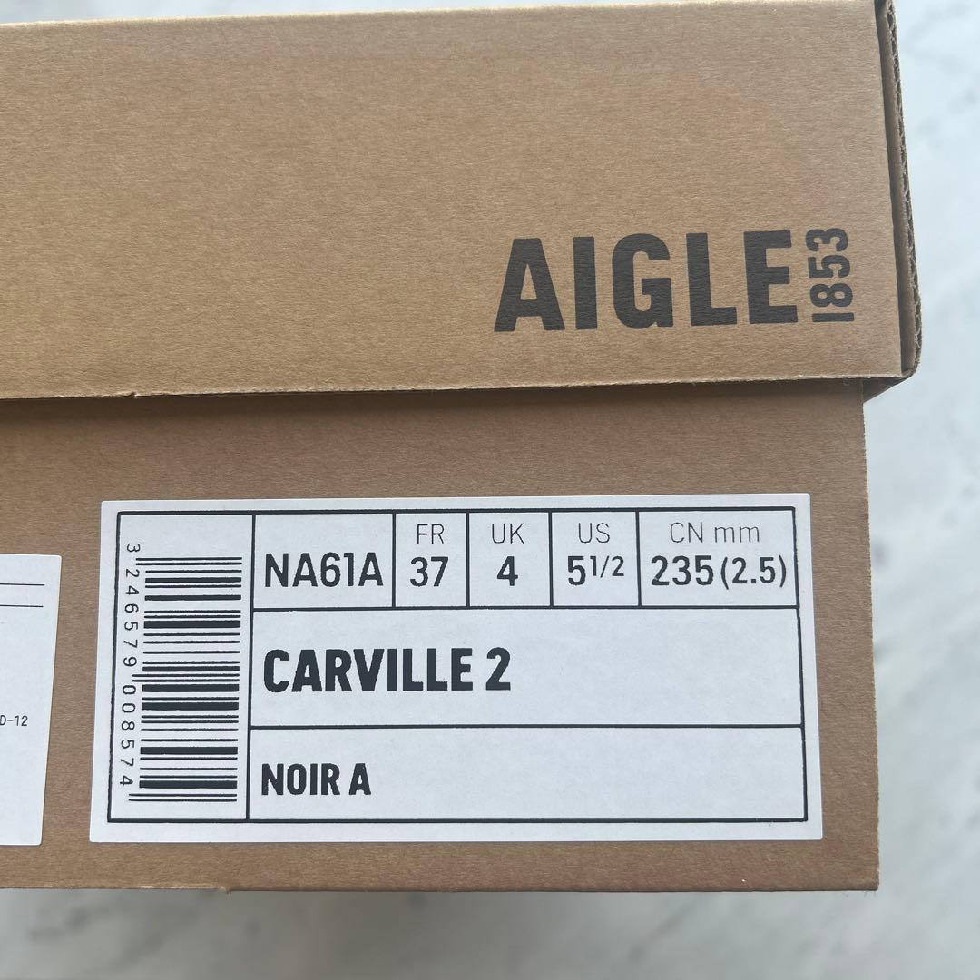 【現行品】AIGLE エーグル★カーヴィル2 レインブーツ　37