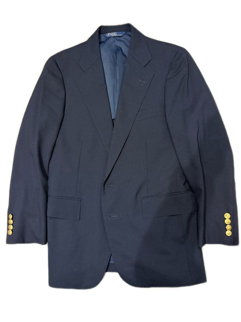 90s Polo by Ralph Laurenテーラードジャケット 金ボタン