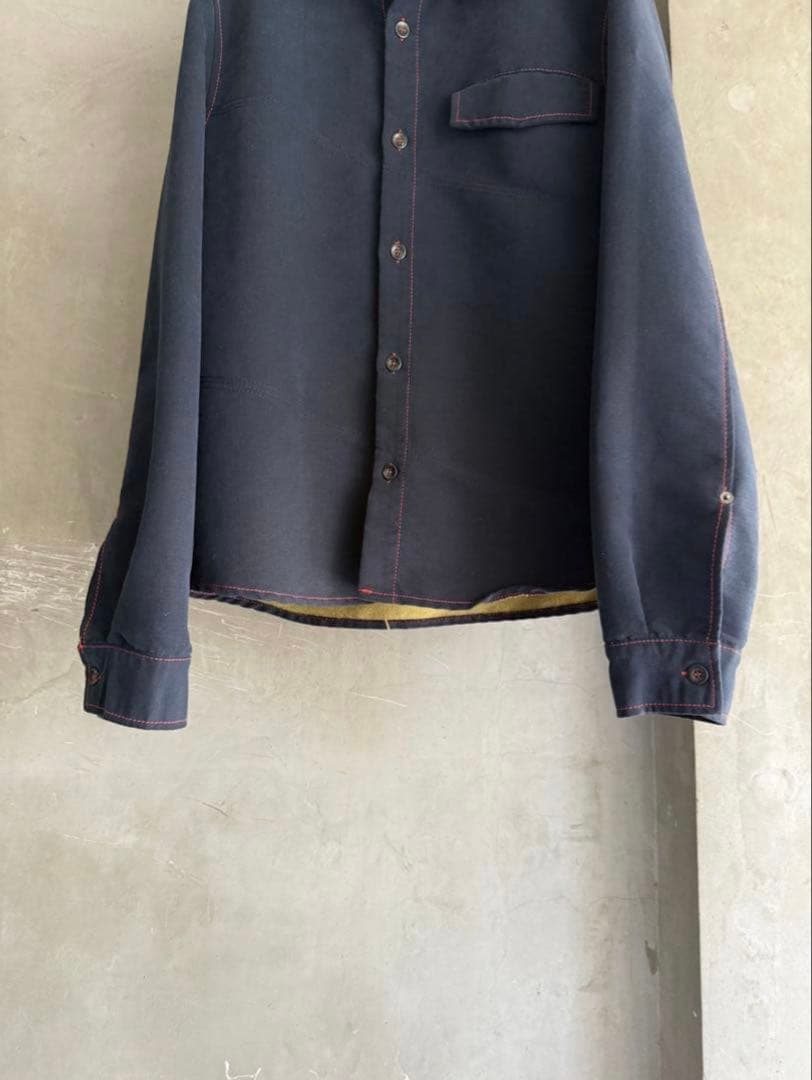 s*様 ARMANI JEANS Dark Navy Shirt Jacket