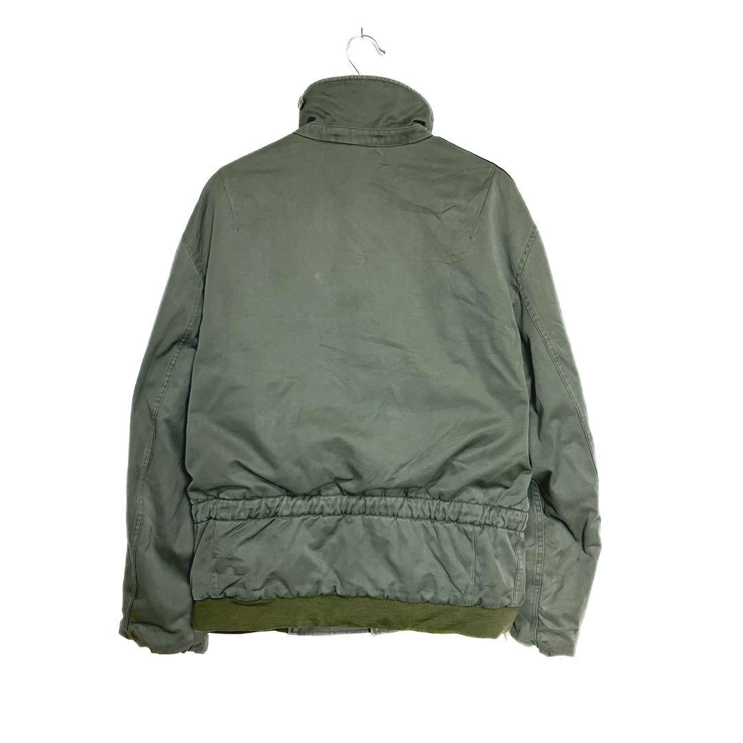 70s フランス軍 HBT パイロット フライトジャケット 空軍 XL相当