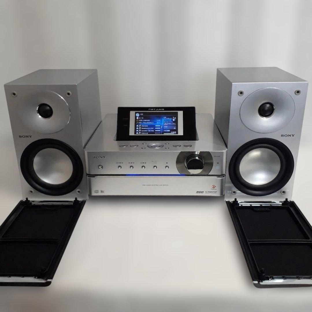 美品　SONY　NAS-M75HD　ネットジューク　ハードディスクコンポ