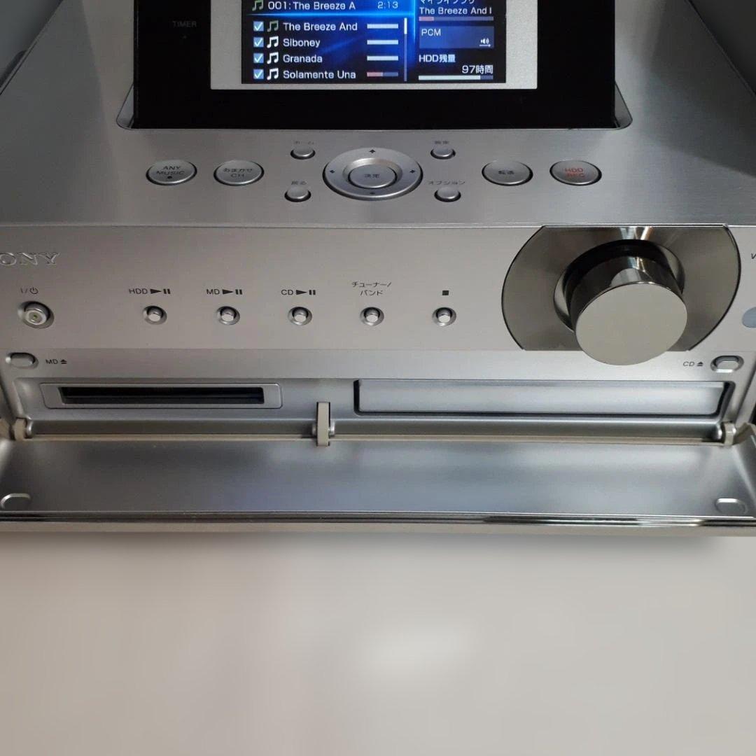 美品　SONY　NAS-M75HD　ネットジューク　ハードディスクコンポ