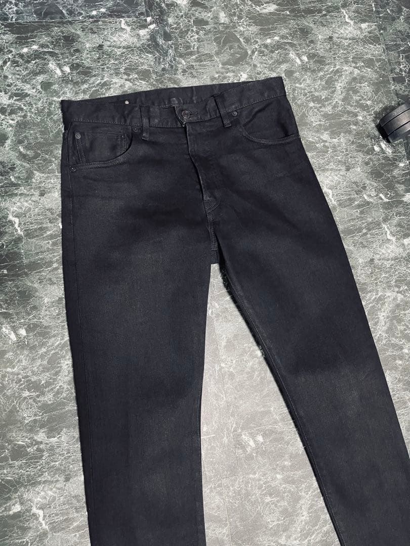 MINEDENIM スキニーデニム ブラックストレッチ　マインデニム　サイズ7