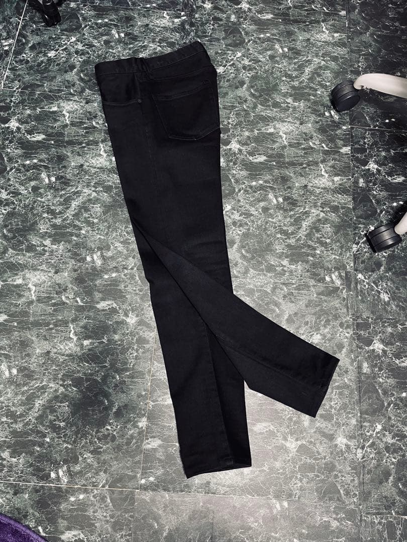 MINEDENIM スキニーデニム ブラックストレッチ　マインデニム　サイズ7
