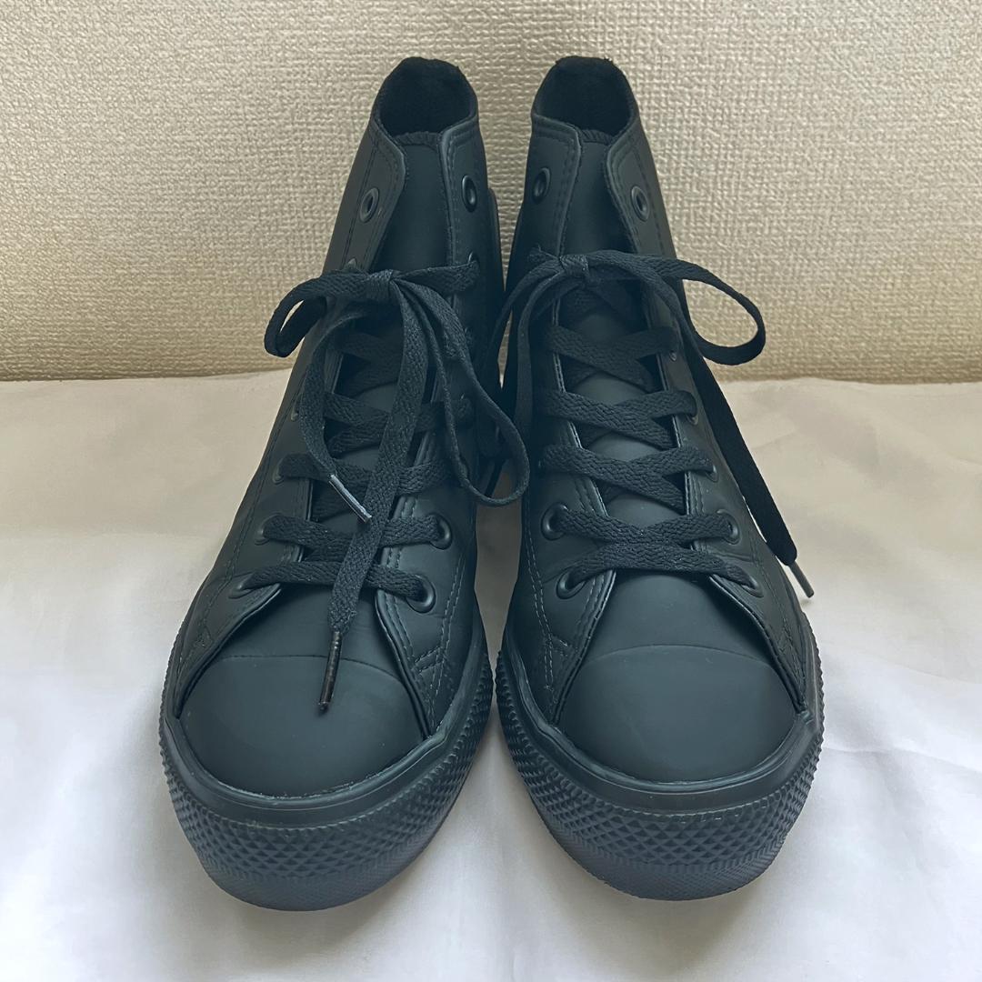 コンバース オールスターライト ハイカット レインブーツ 25cm 撥水防水厚底