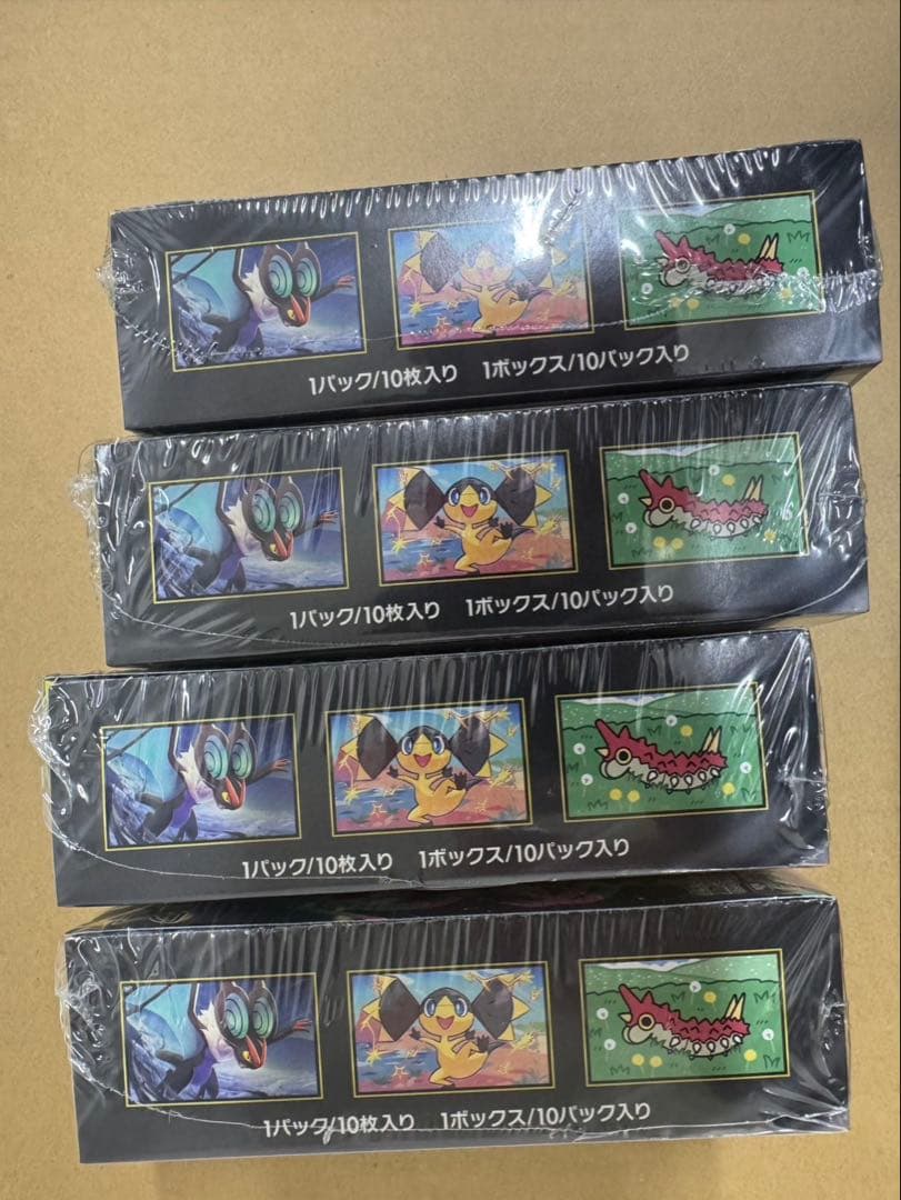 ポケモンカード MEGA ドリームEX 4箱セット　シュリンク付き