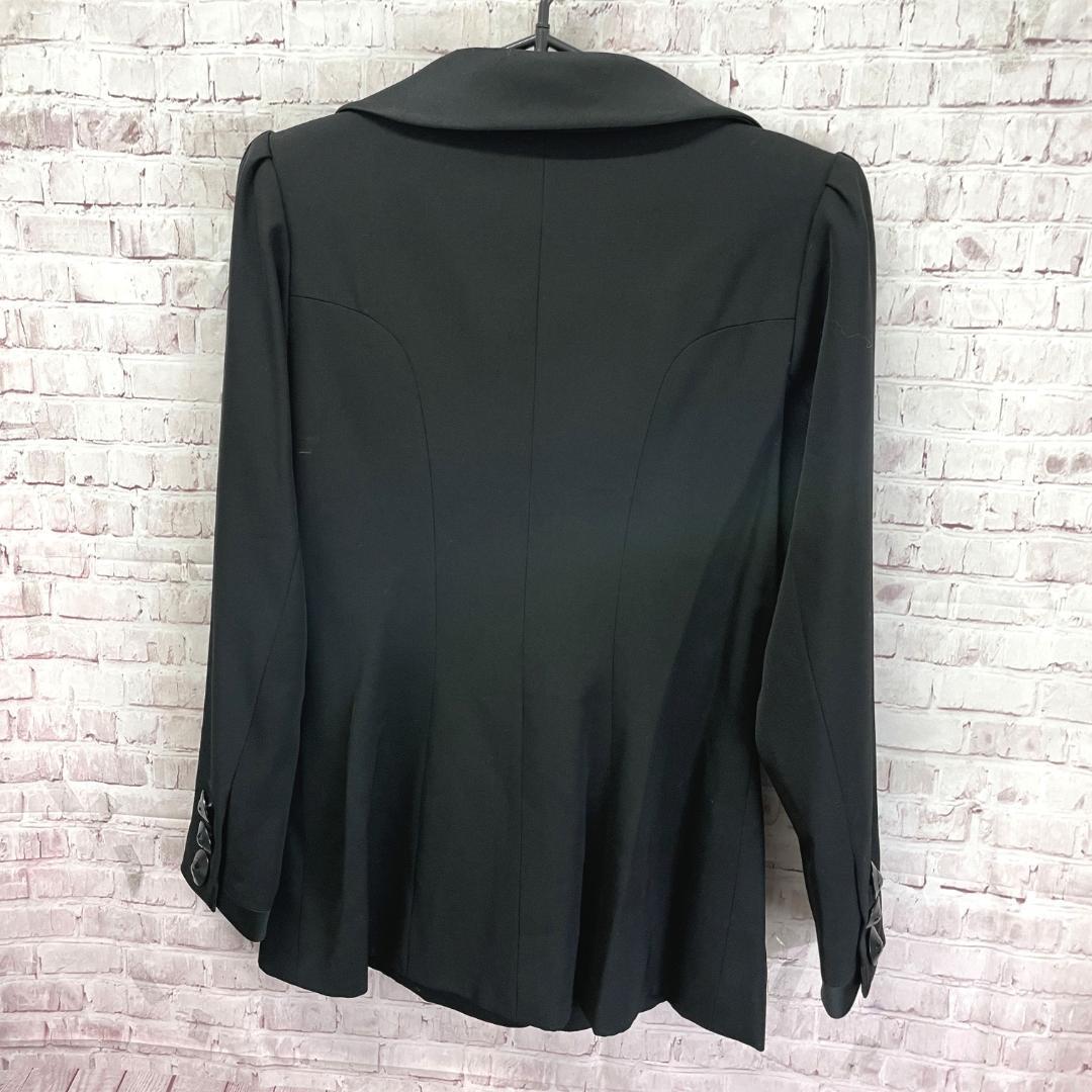 中古美品　イヴサンローランリヴゴーシュ　レディース　ジャケット　36　黒