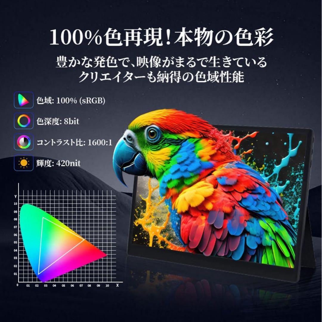 モバイルモニター 10.5インチ 3:2画面比 ポータブル 高輝度420nits