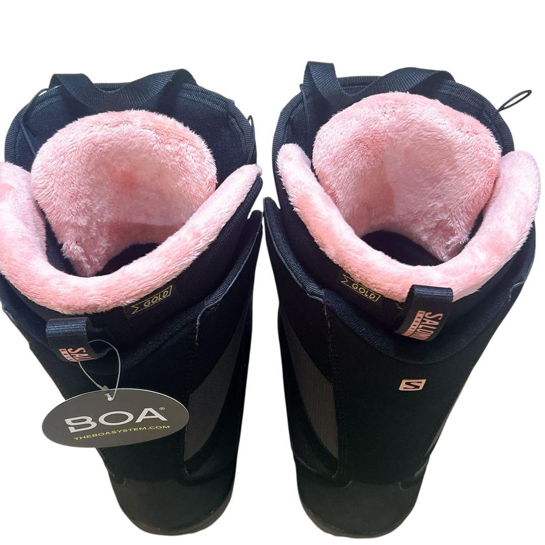 【未使用タグ】サロモン スノーボードブーツ PEARL BOA J 24.5cm