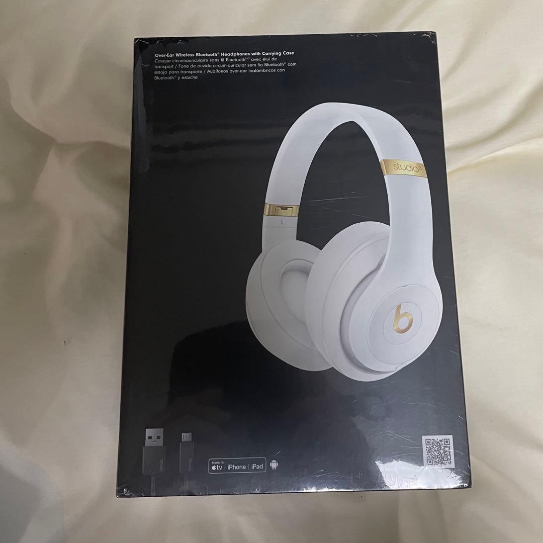 【新品未開封】 ビーツ BEATS STUDIO3 ヘッドホン ホワイト