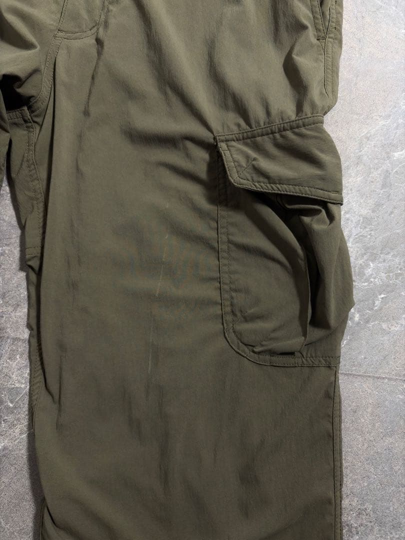 パンツ montbell wide nylon cargo pants olive XL