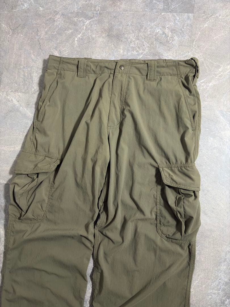 パンツ montbell wide nylon cargo pants olive XL