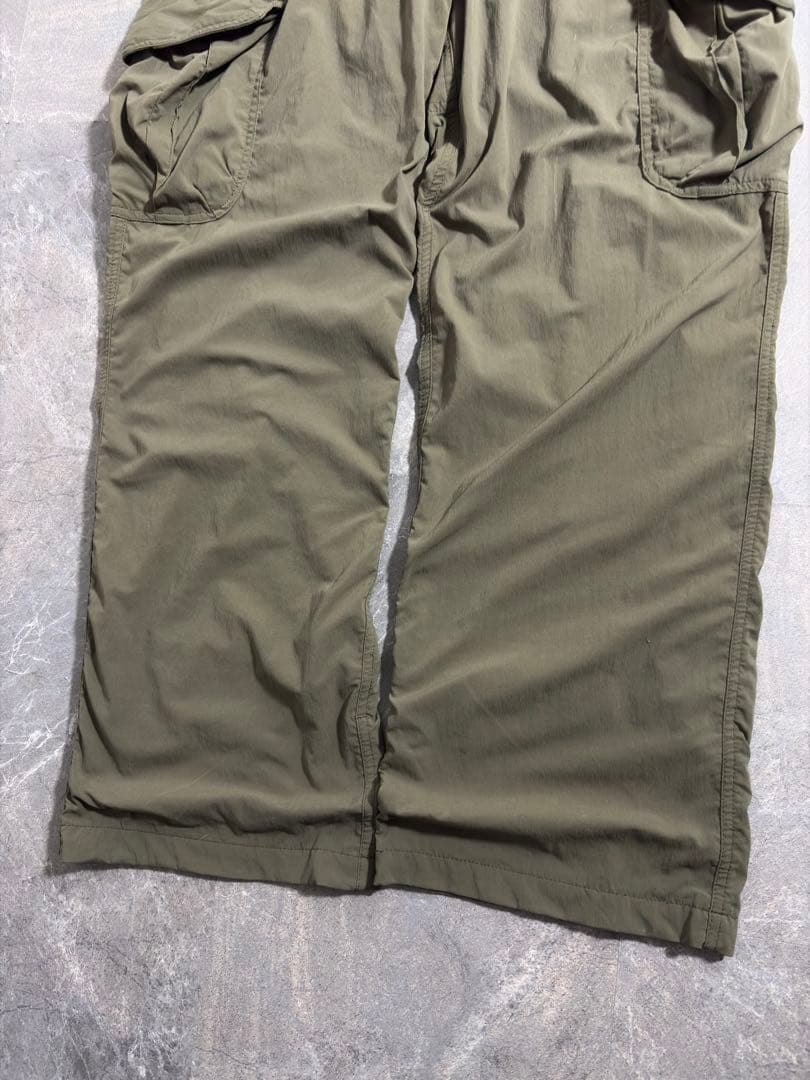 パンツ montbell wide nylon cargo pants olive XL