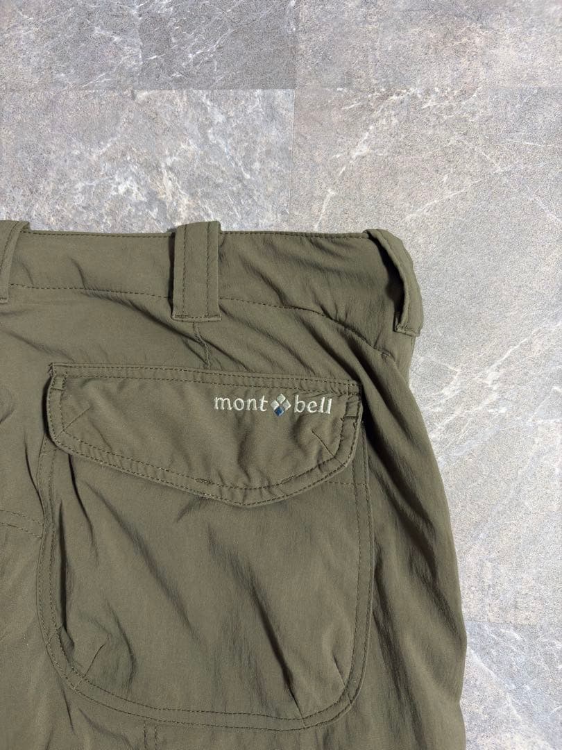 パンツ montbell wide nylon cargo pants olive XL