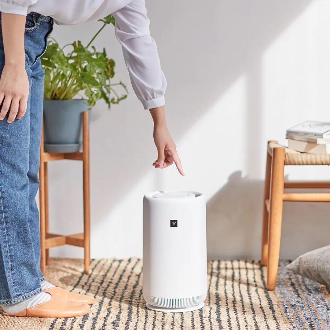 シャープ 空気清浄機 FU-SC01-Wプラズマクラスター 6畳コンパクトタイプ