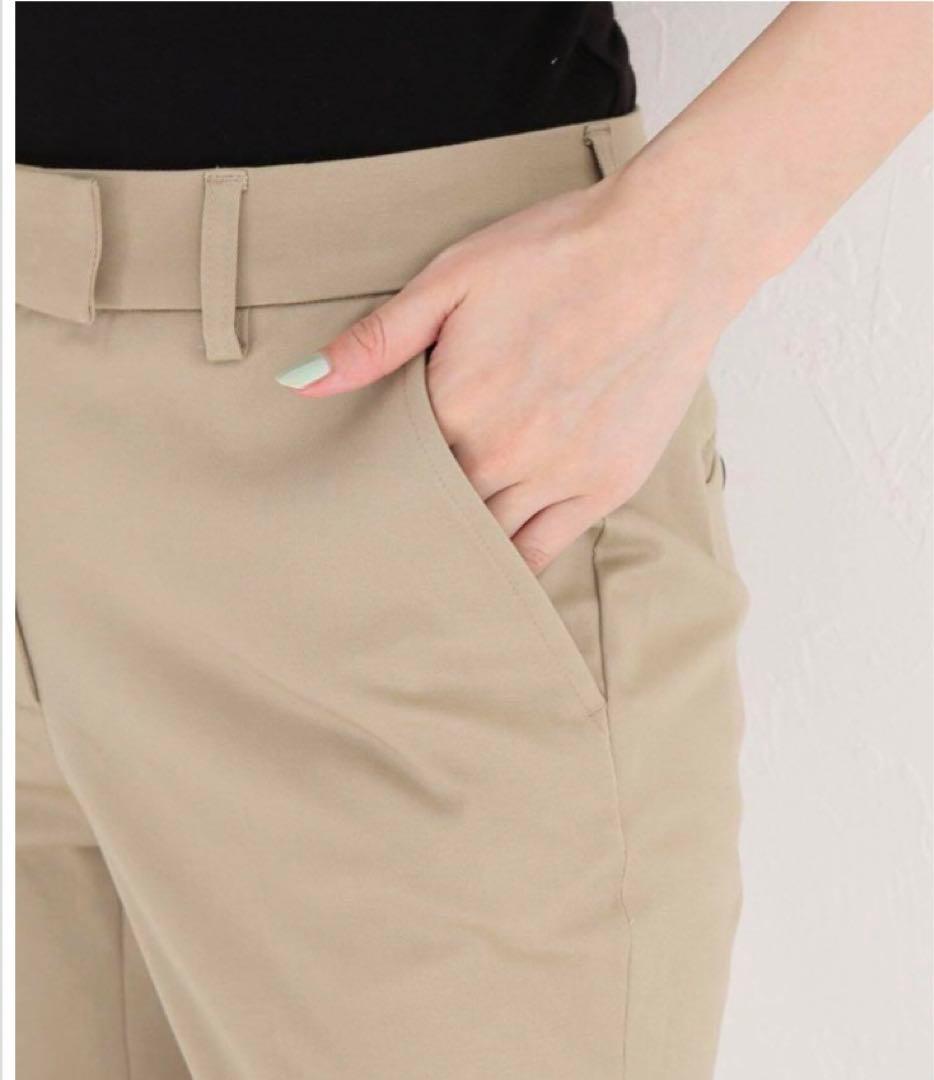 ドゥーズィエム　CELERI/セルリ　Beige C Trousers チノパン
