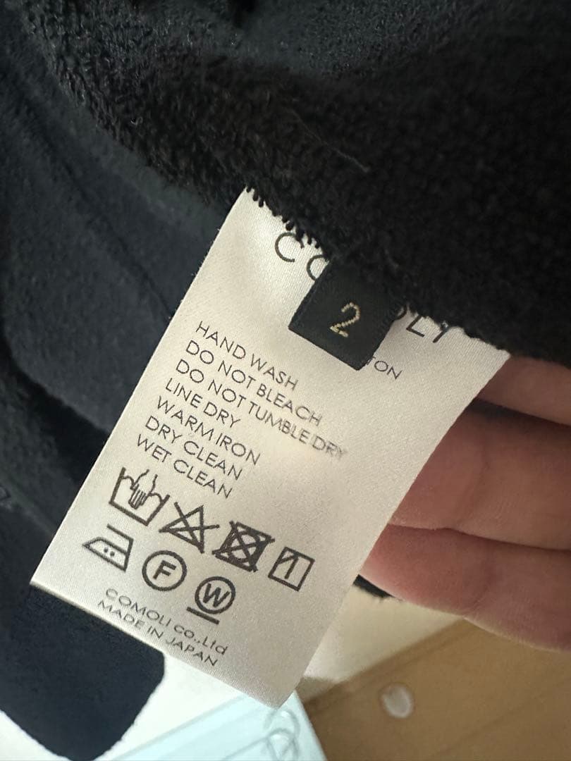 COMOLI シルクパイル セットアップ 2