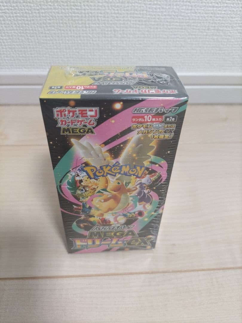 新品未開封 シュリンク付き ポケモン MEGAドリームEX BOX