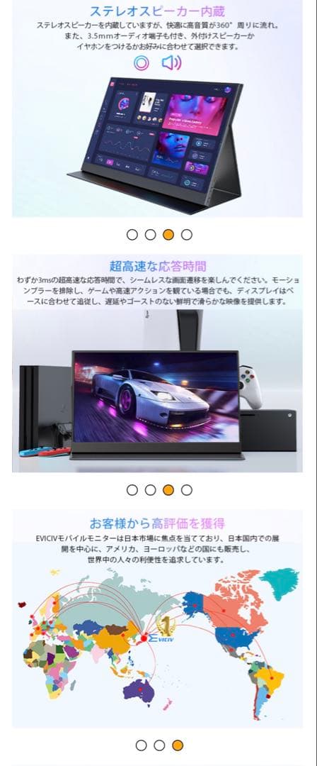 新品 モバイルモニター 15.6 モバイルディスプレイ ゲームモニター薄型 軽量