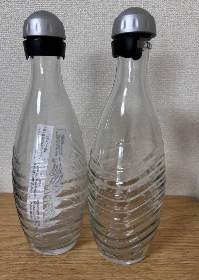 ソーダストリームペンギン　ガラスボトル2本付