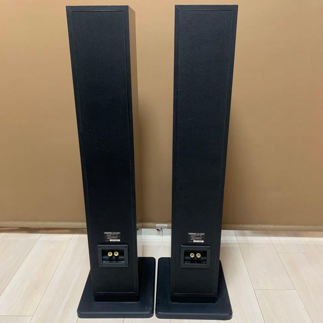ONKYO D-308E 2台セット　トールボーイスピーカー　ケーブル付き