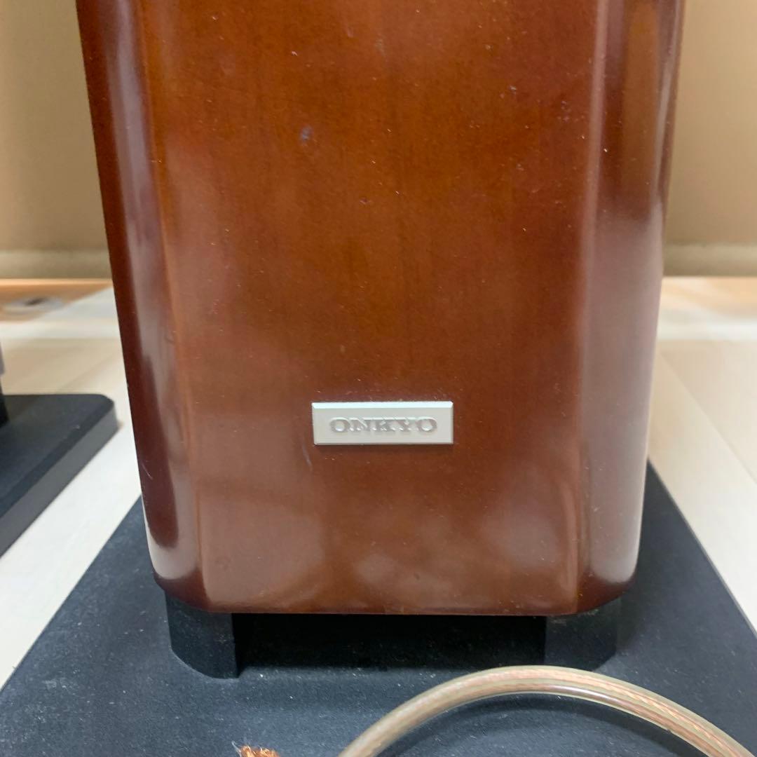 ONKYO D-308E 2台セット　トールボーイスピーカー　ケーブル付き