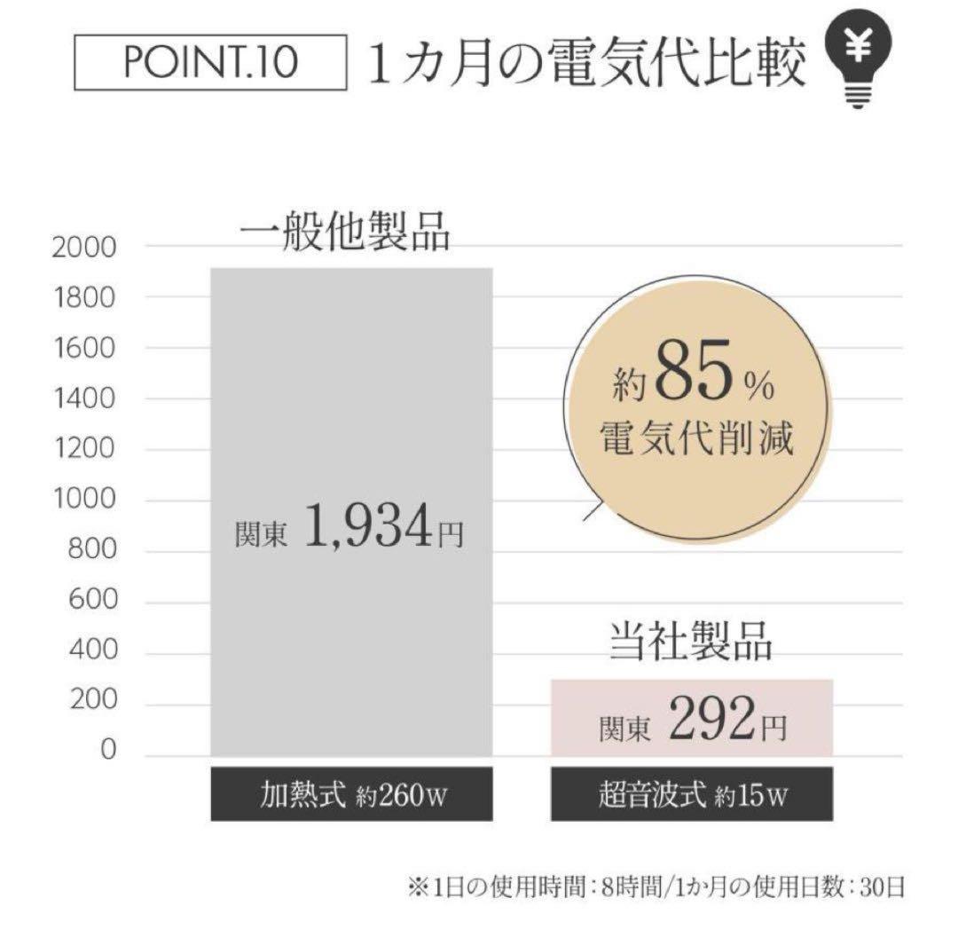 加湿器 大容量 抗菌 高級超音波 タワー型 アロマ 超音波式 uv除菌