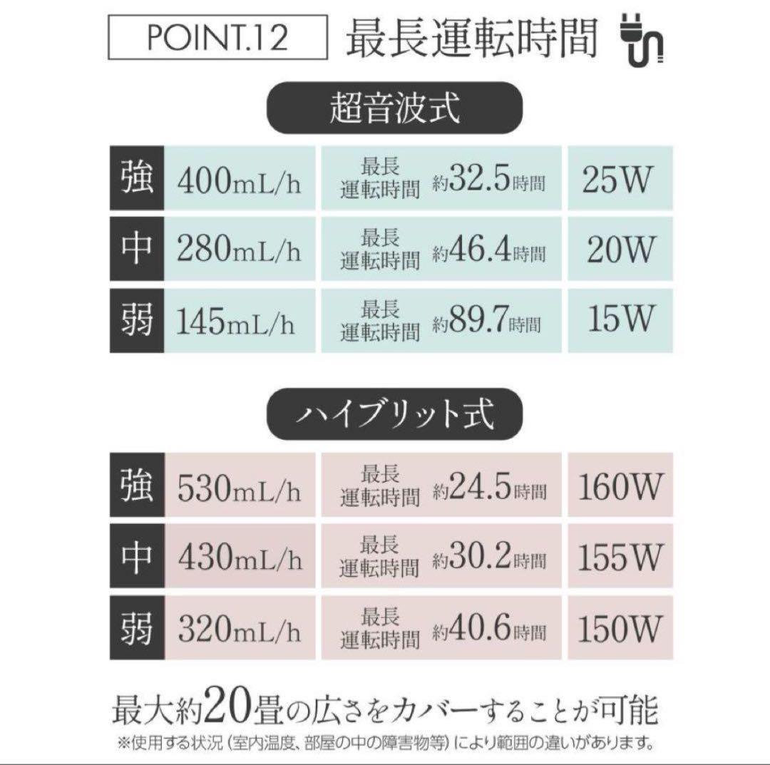 加湿器 大容量 抗菌 高級超音波 タワー型 アロマ 超音波式 uv除菌