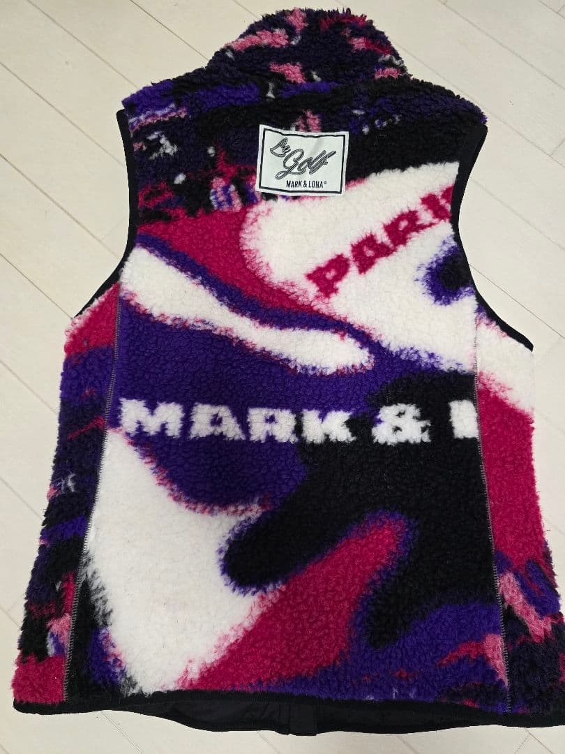 MARK & LONA ベスト&スカート ボアセットアップ 38