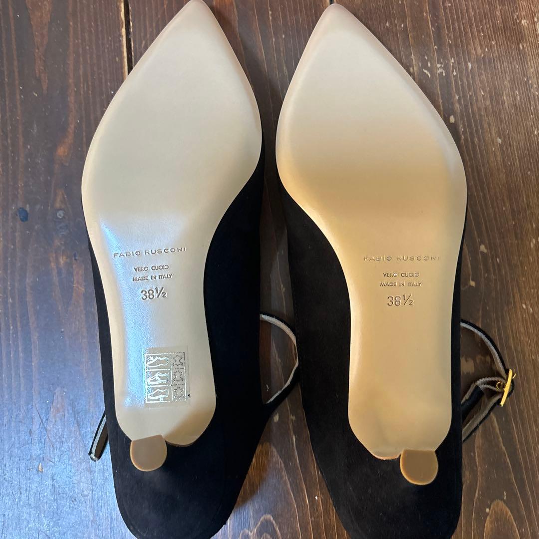 FABIO RUSCONI ストラップパンプス　38 1/2