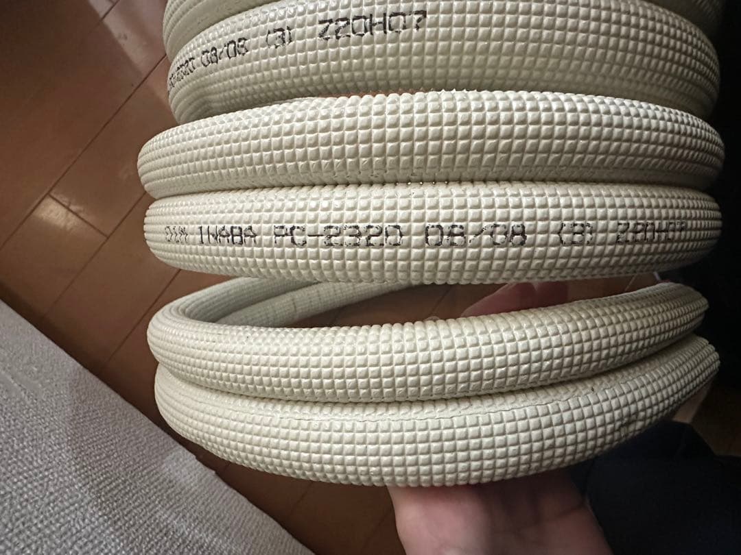 付属品あり　エアコン　イナバ　￼PC2420 他2品　ホース￼ 銅