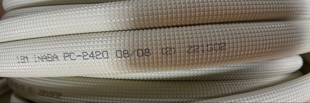 付属品あり　エアコン　イナバ　￼PC2420 他2品　ホース￼ 銅