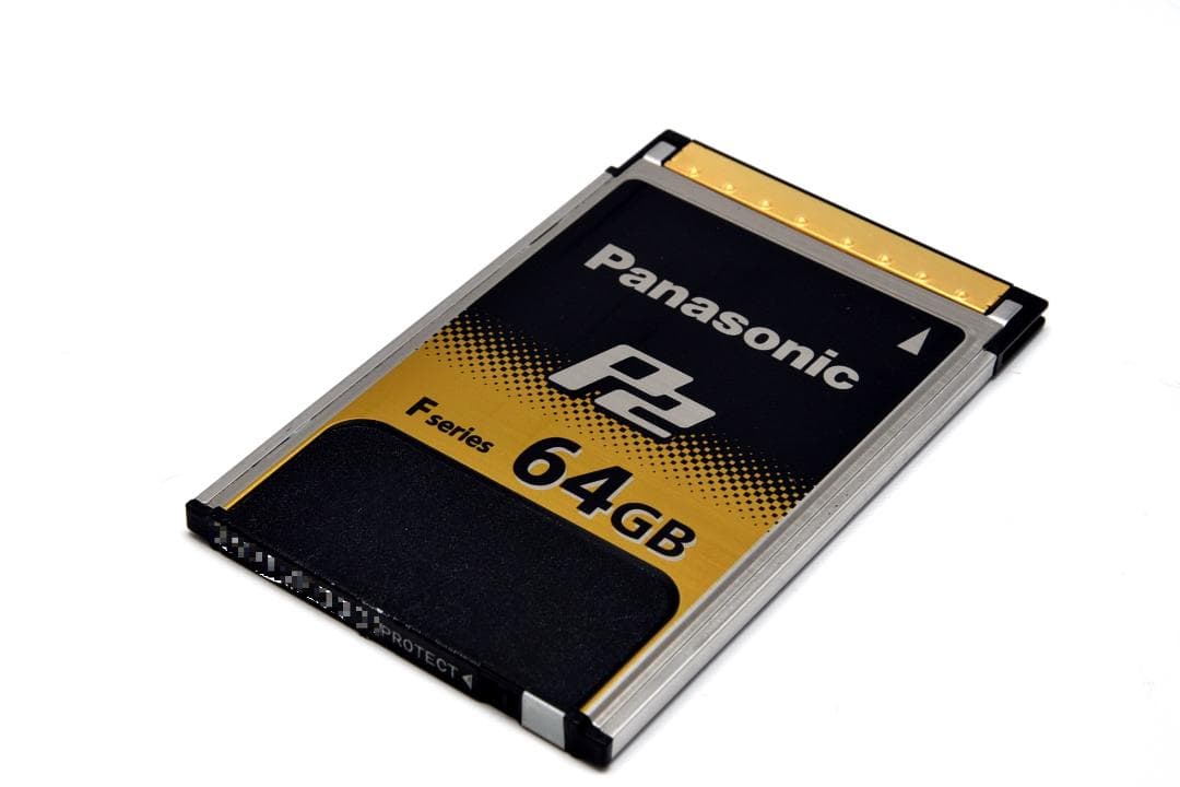 パナソニック メモリーカード 64GB　AJ-P2E064FGN　P2カード　F