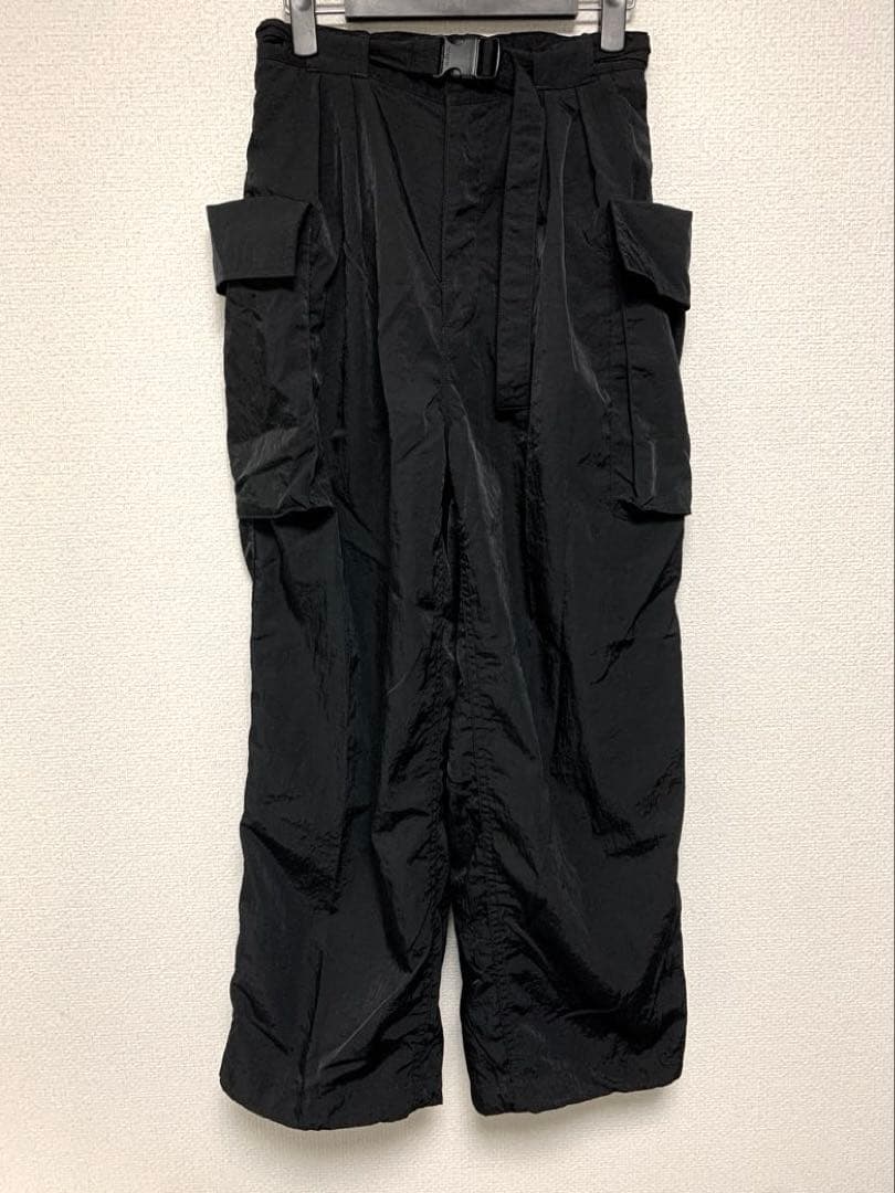PHEENY ナイロン ミリタリー パンツ（ブラック）size2
