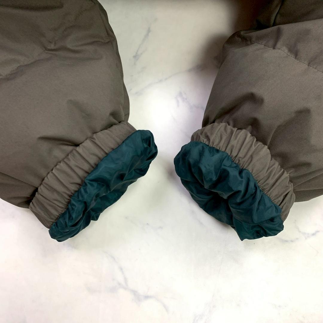 ナイキ 90s 白タグ ダウンジャケット 刺繍ロゴ 肉厚 ヌプシ XL　D487