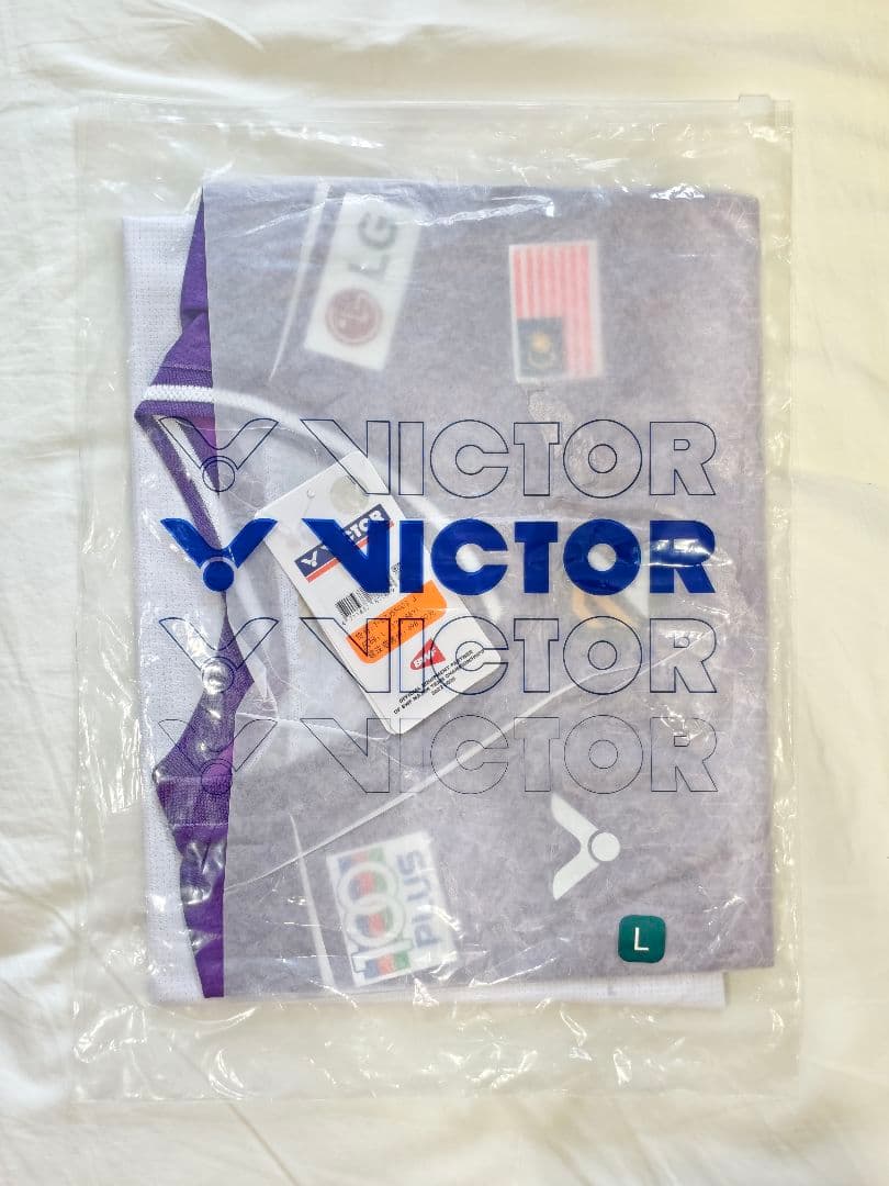 【週末セール】VICTOR公式限定LZJ選手モデルマレーシア代表ノースリーブ支給