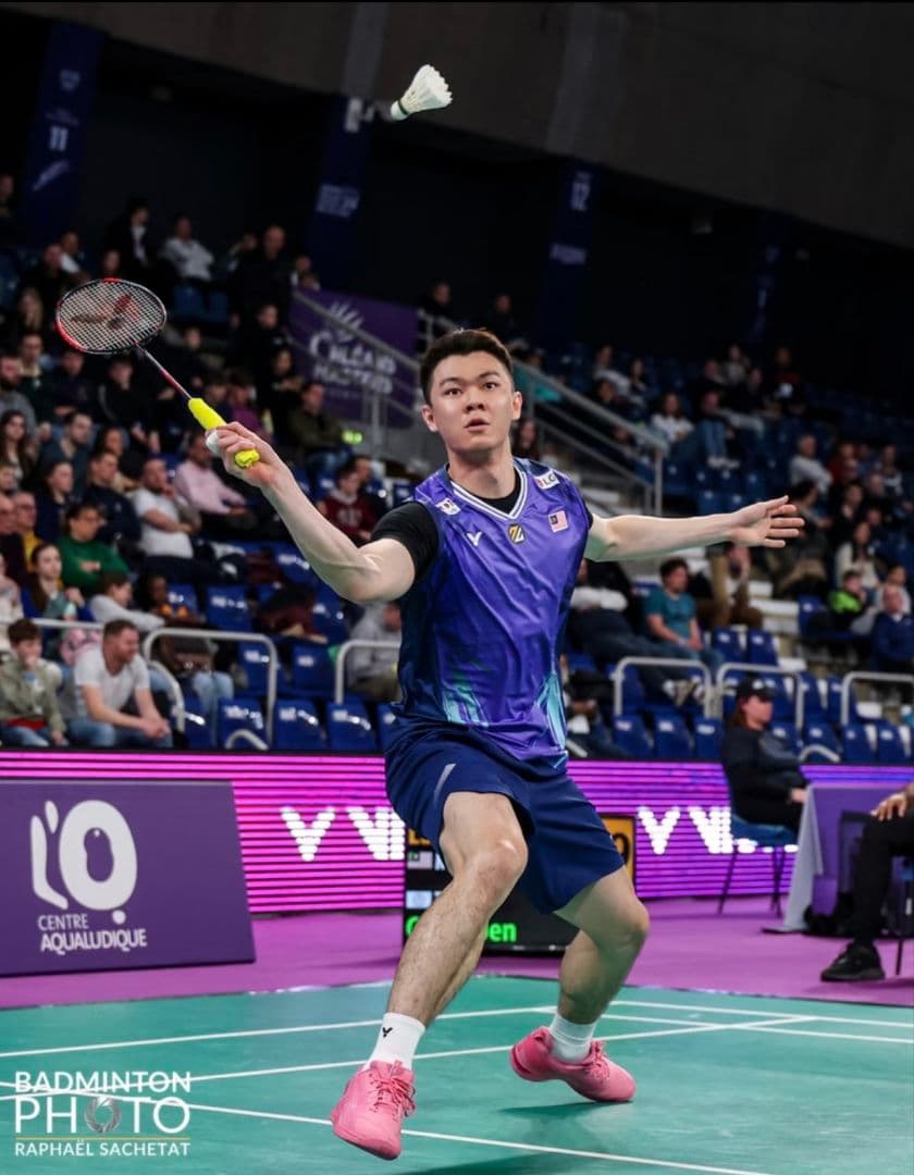 【週末セール】VICTOR公式限定LZJ選手モデルマレーシア代表ノースリーブ支給