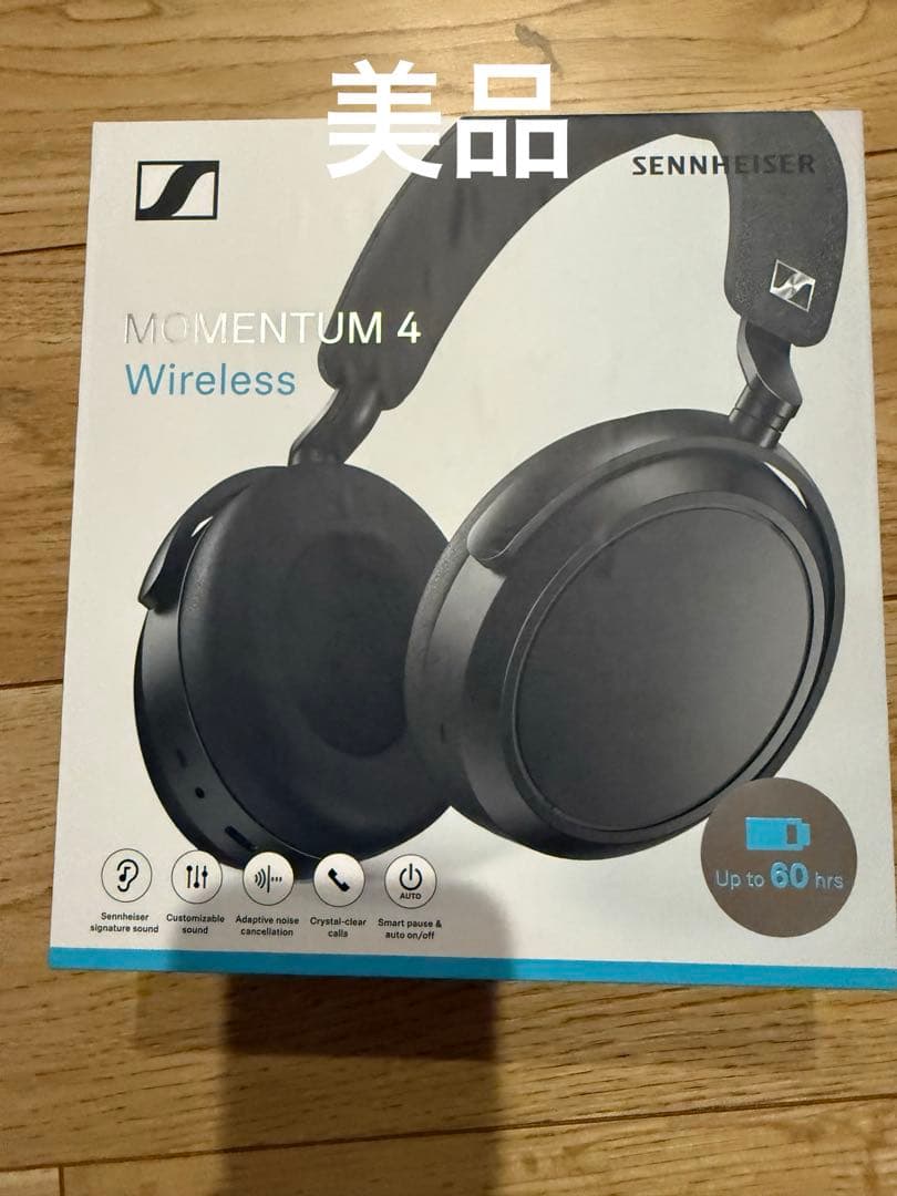 ヘッドホン Sennheiser MOMENTUM 4 Wireless black