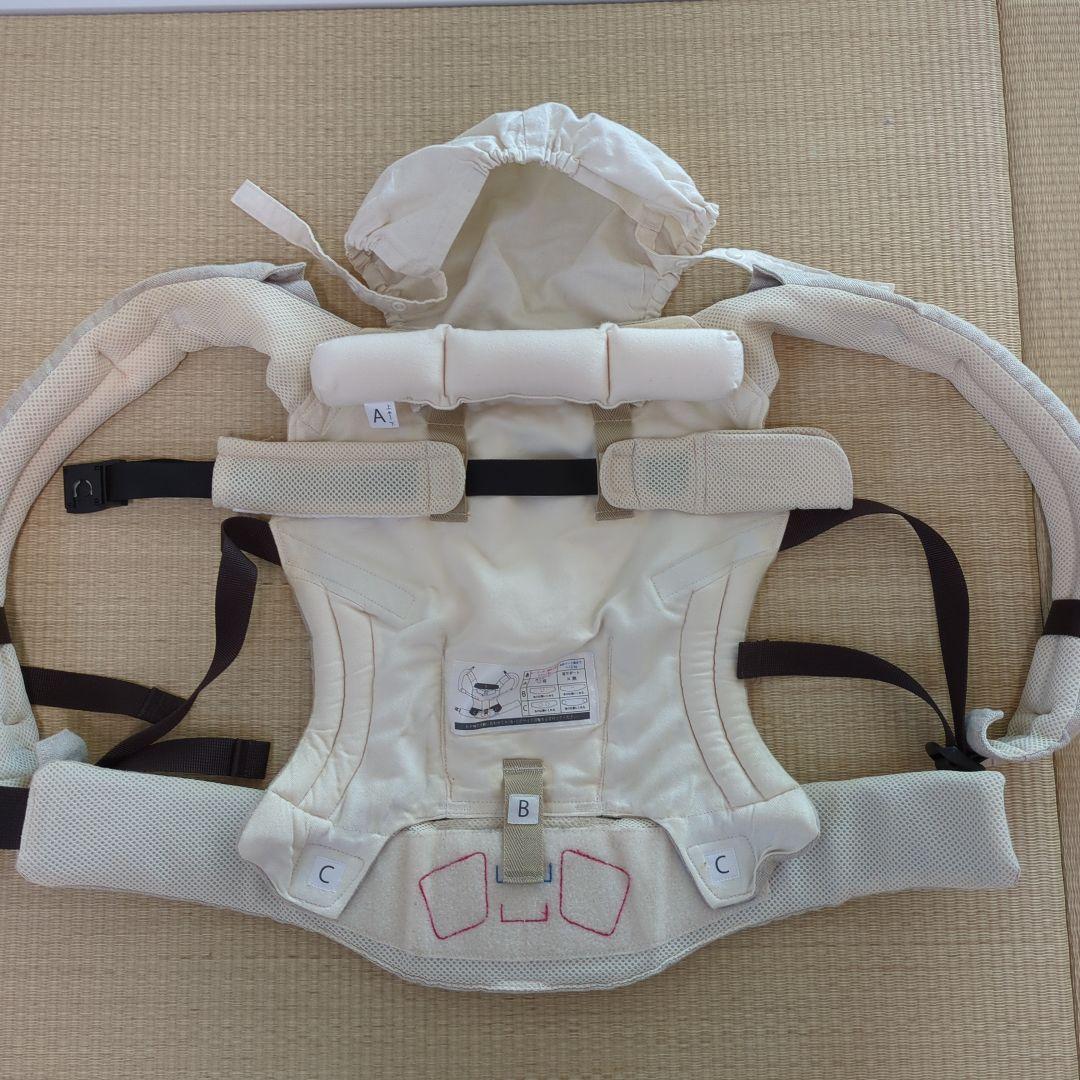 sun & beach 抱っこ紐 ベージュ